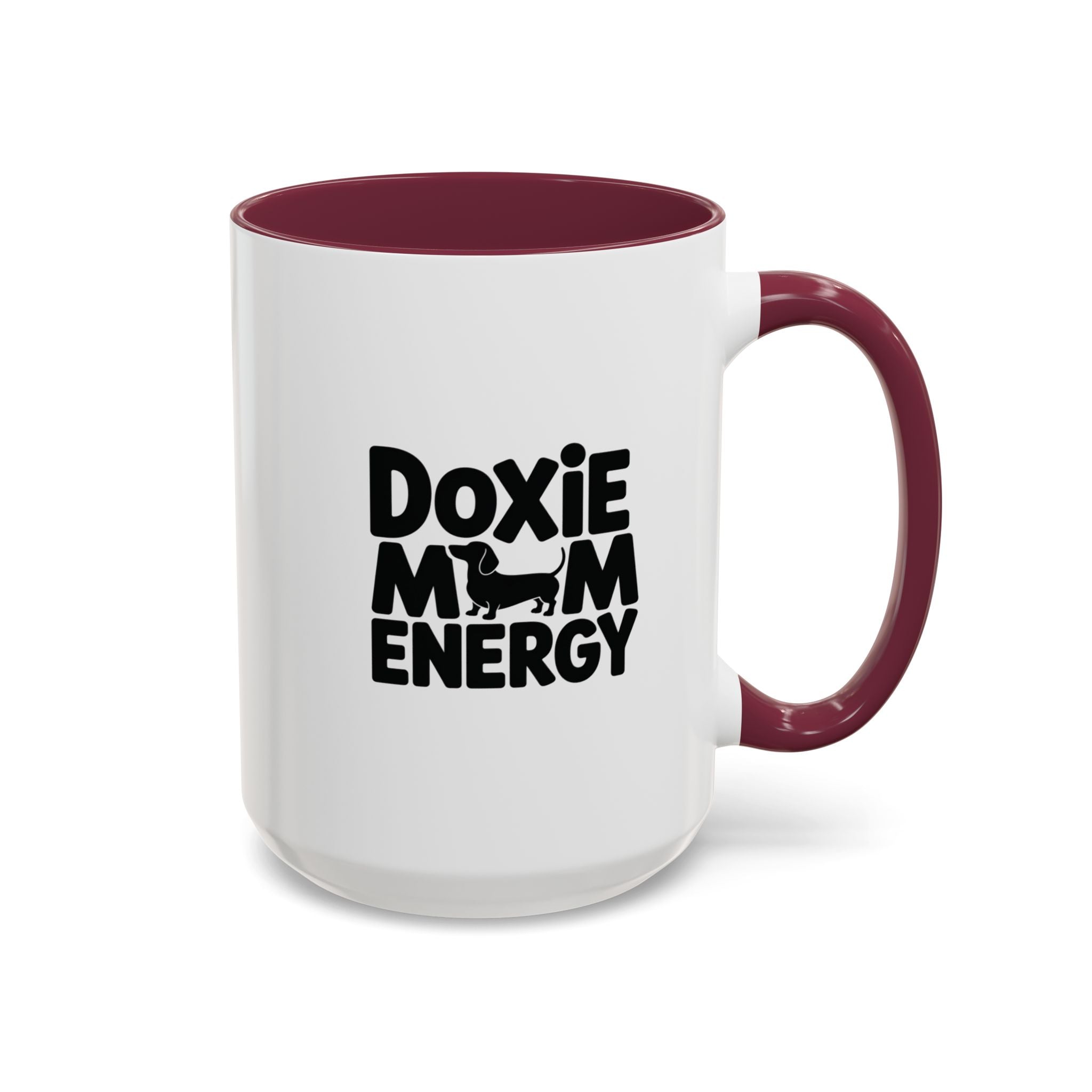 Doxie Mom Energy — Funny Dachshund Coffee Mug | Doxie League