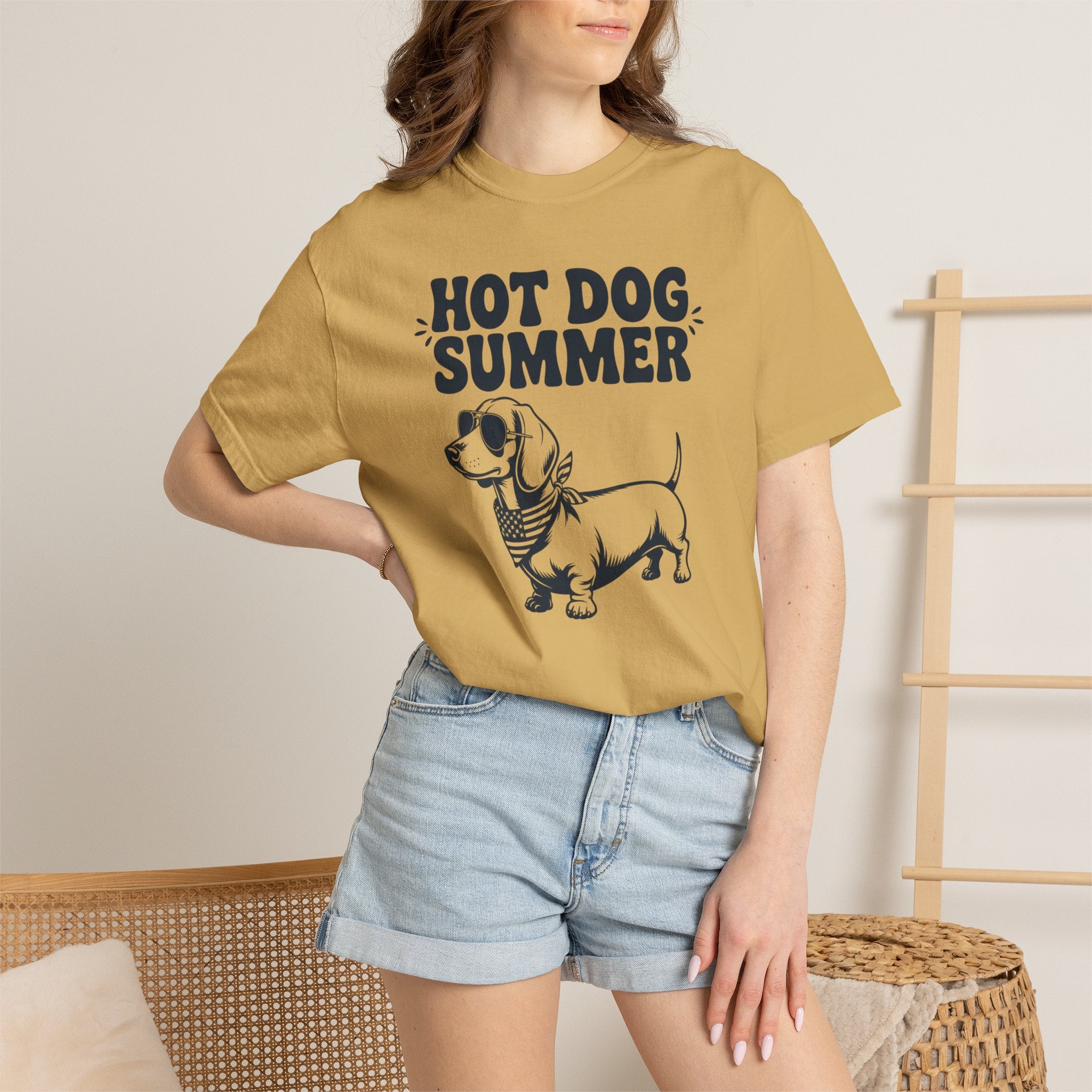 Hot Dog Summer - Doxie League Tee