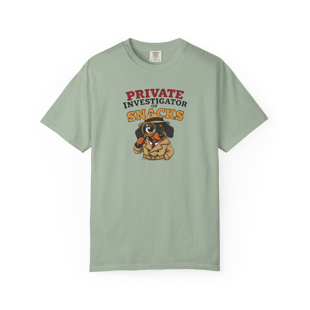 Private Investigator Dachshund Shirt — The Legal Series