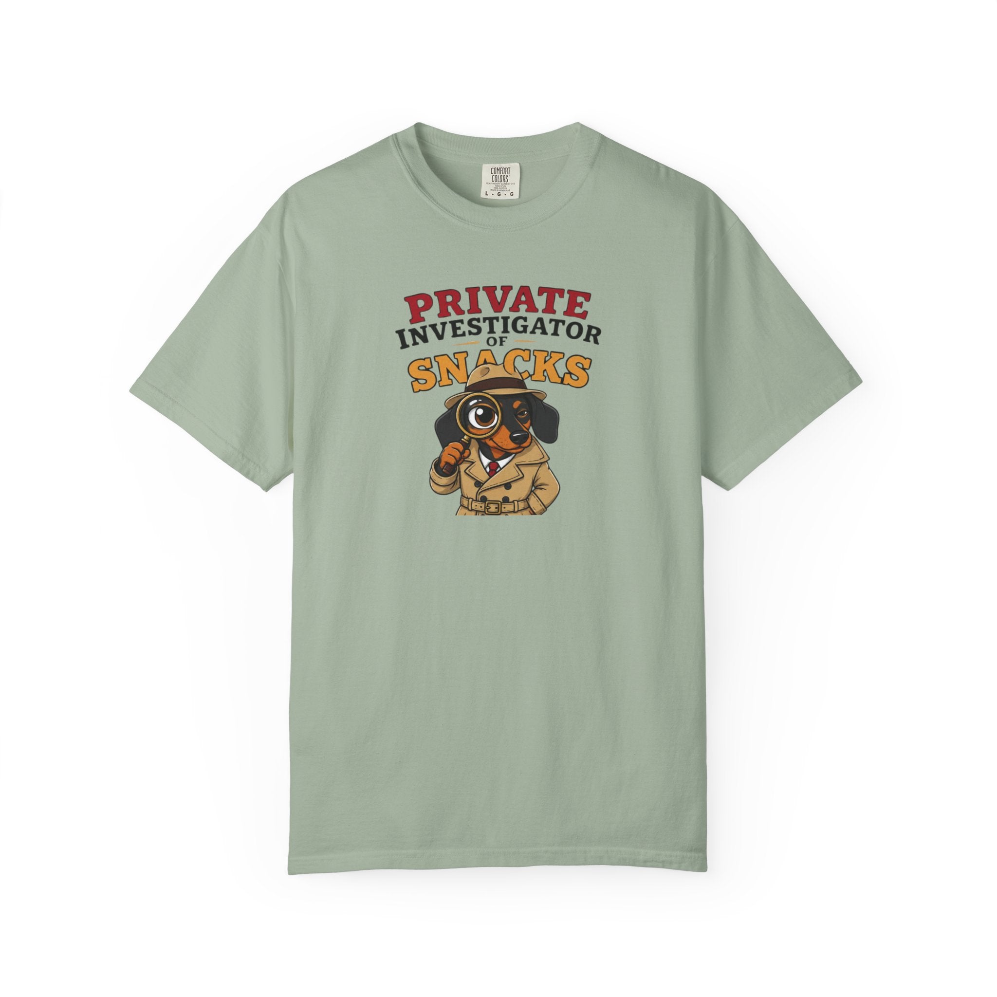 Private Investigator Dachshund Shirt — The Legal Series