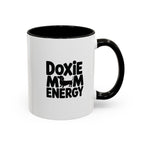 Doxie Mom Energy — Funny Dachshund Coffee Mug | Doxie League