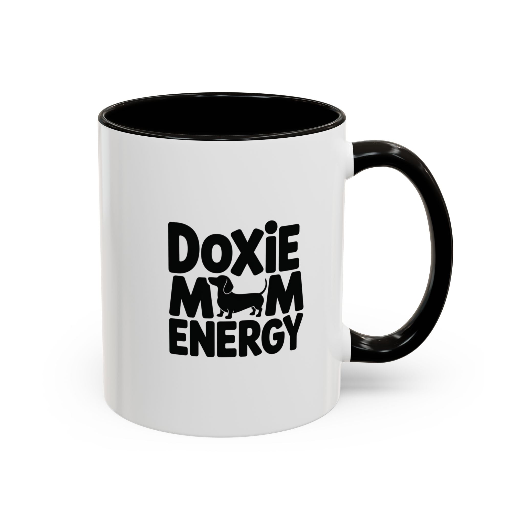 Doxie Mom Energy — Funny Dachshund Coffee Mug | Doxie League