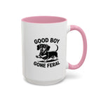 Good Boy Gone Feral — Funny Dachshund Coffee Mug | Doxie League