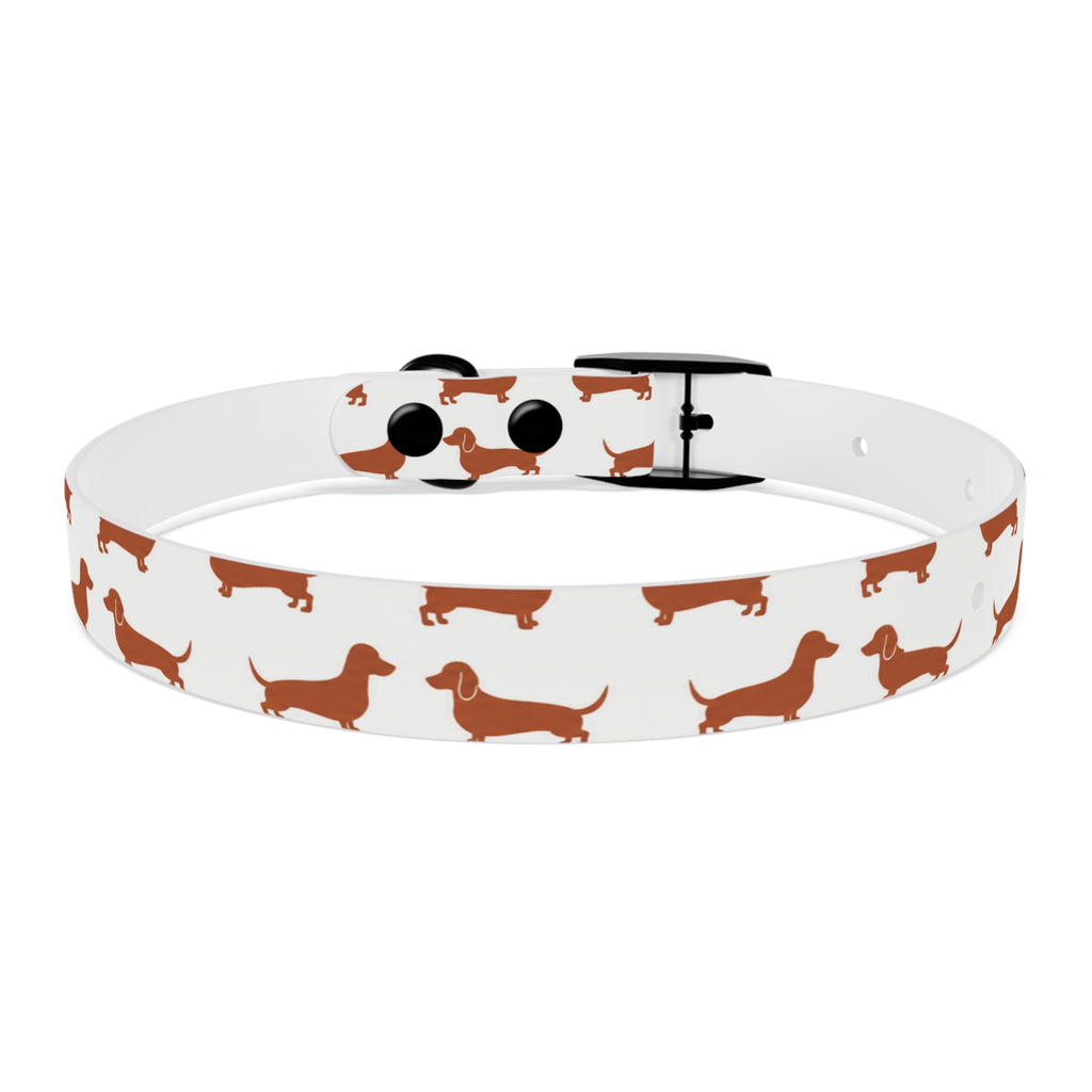DL Brand Dog Collar — Dachshund Pattern | Doxie League