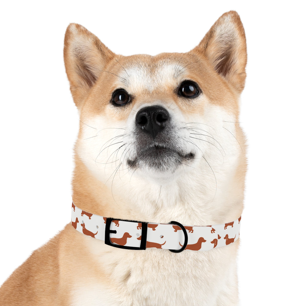 DL Brand Dog Collar — Dachshund Pattern | Doxie League