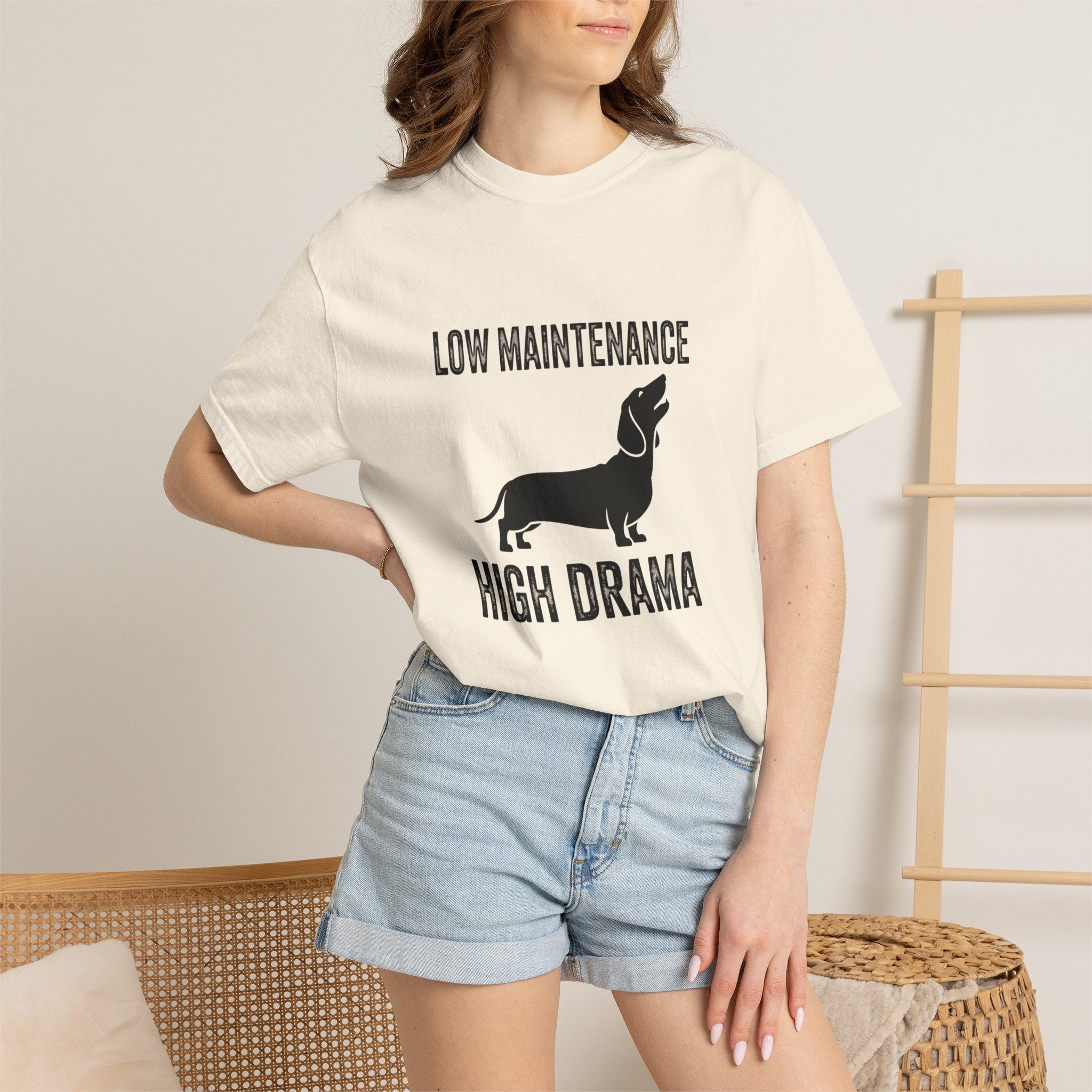 Low Maintenance - Doxie League Tee