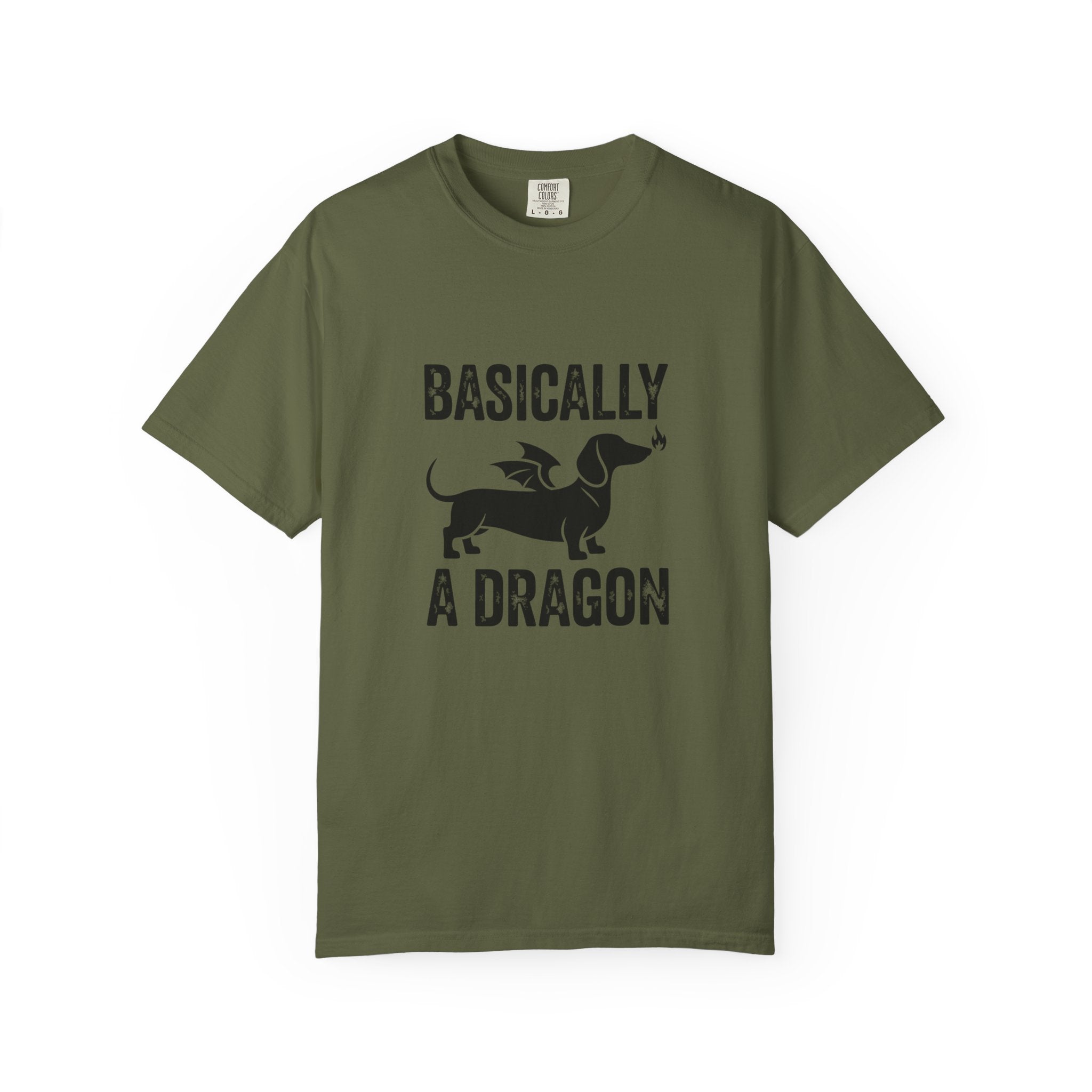 Basically A Dragon - Doxie League Tee