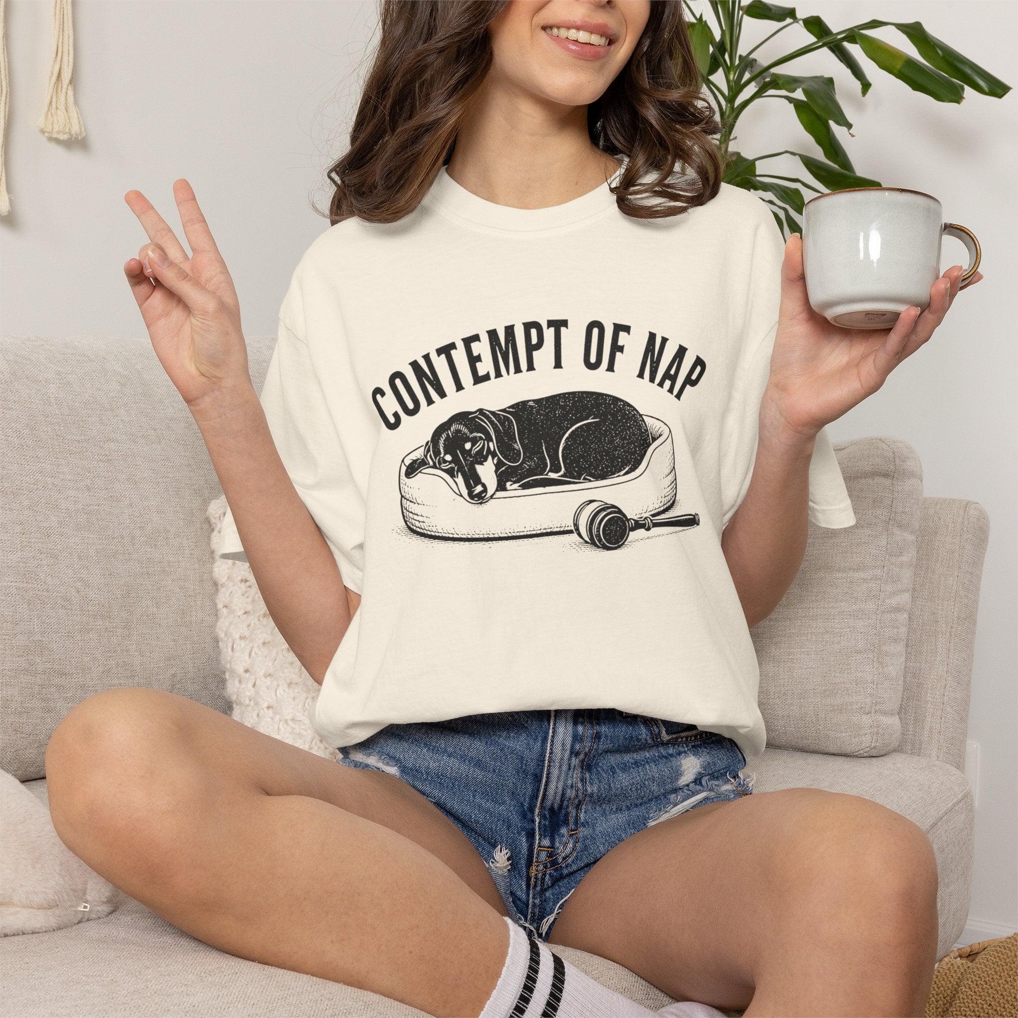 Contempt Of Nap Dachshund Shirt — The Legal Series