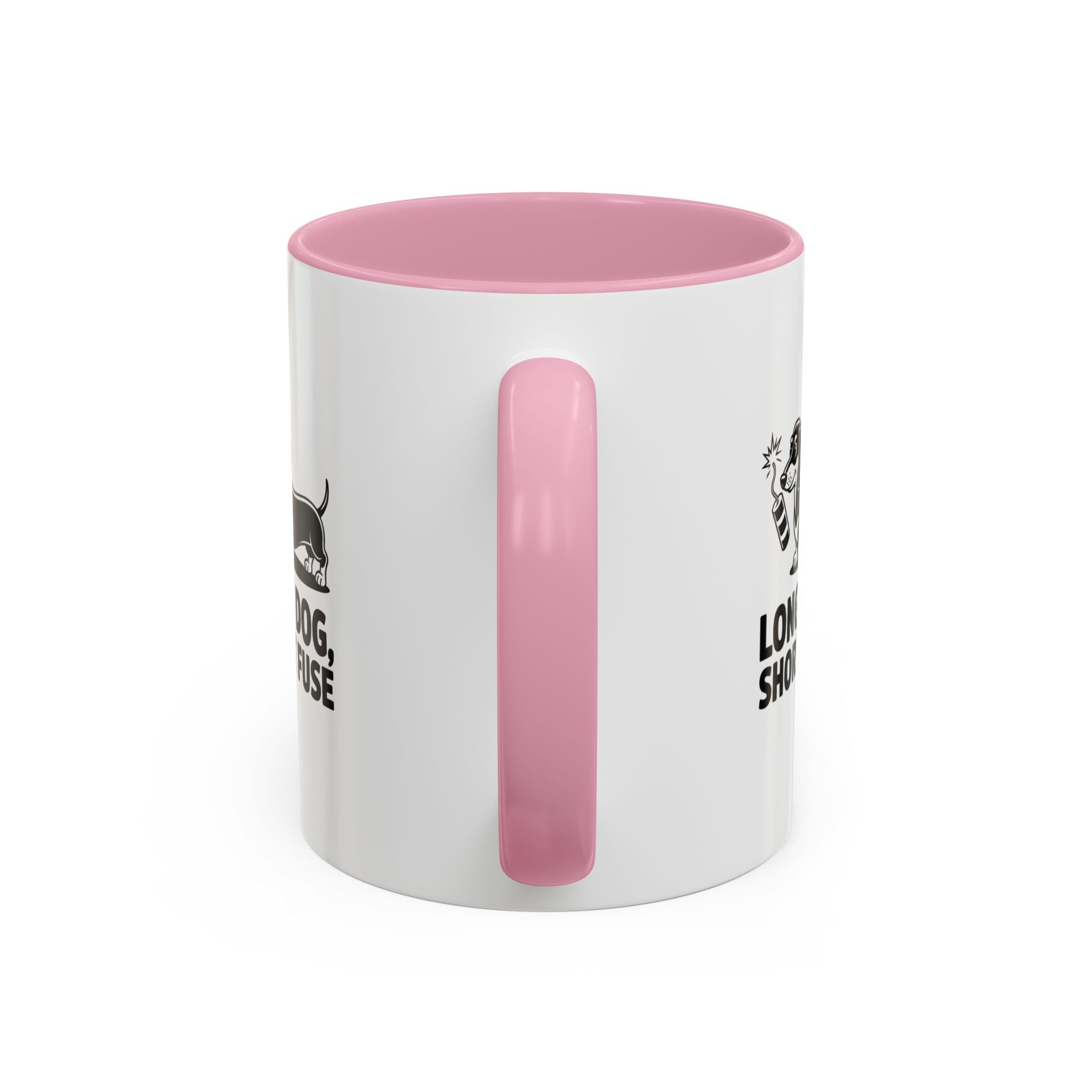 Long Dog Short Fuse — Funny Dachshund Coffee Mug | Doxie League