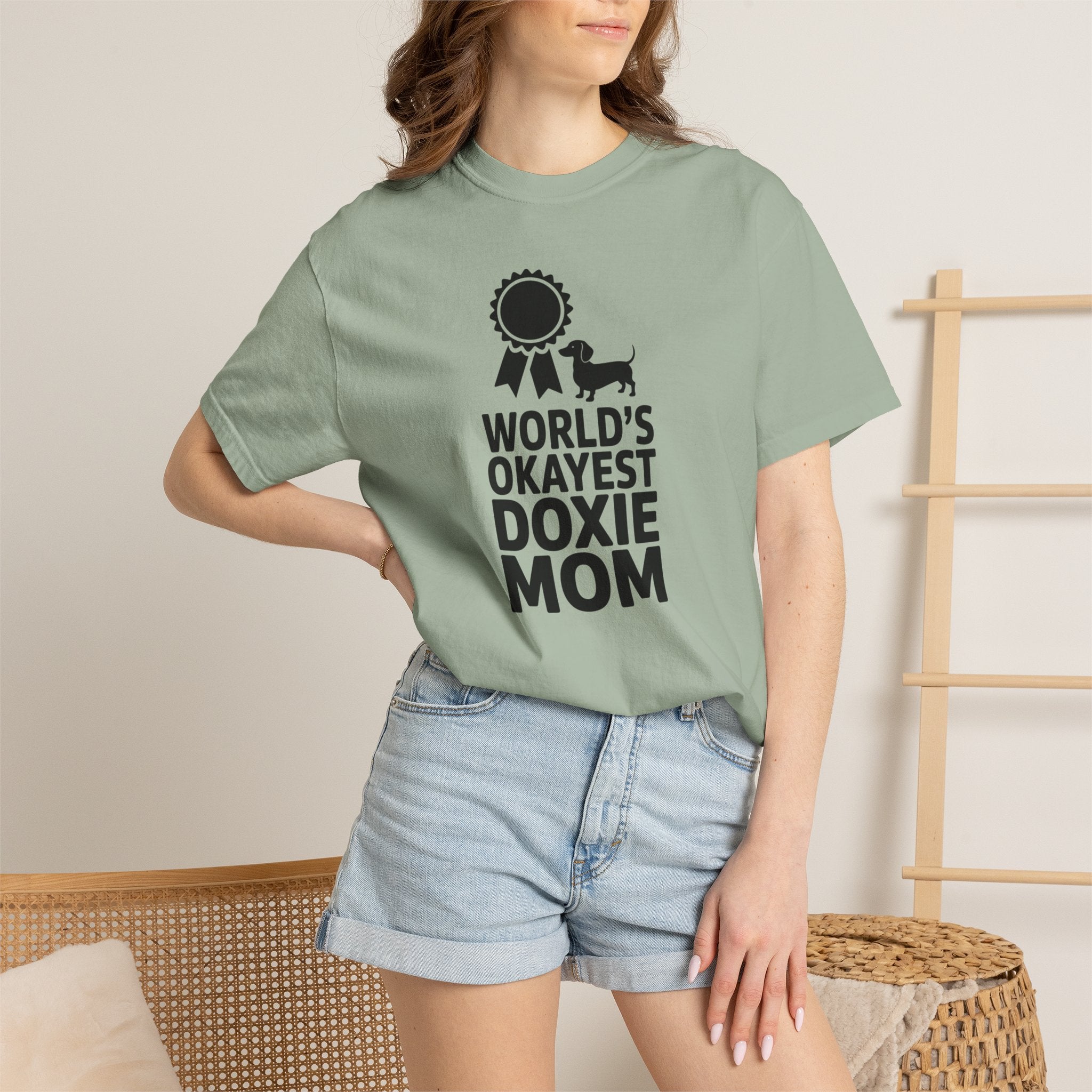 World's Okayest - Doxie League Tee