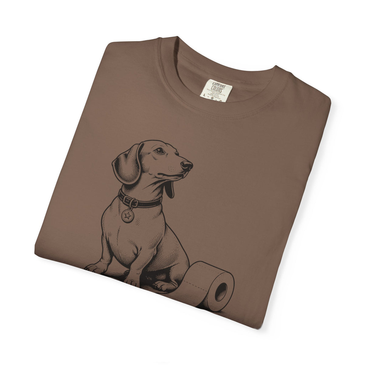 Honor Roll Toilet Paper Division Dachshund Shirt — The Educational Series
