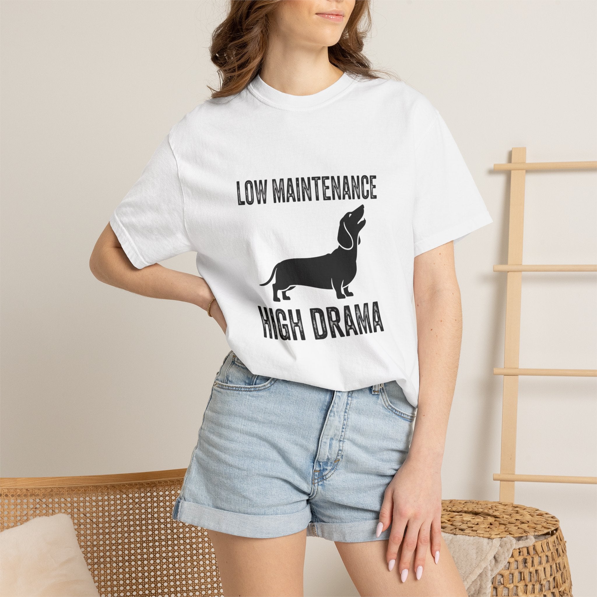 Low Maintenance - Doxie League Tee