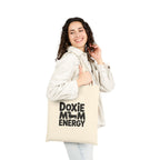 Doxie Mom Energy — Funny Dachshund Canvas Tote Bag | Doxie League
