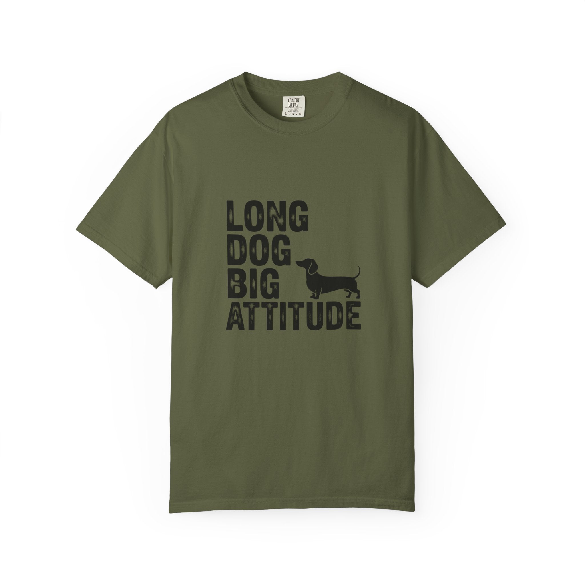 Long Dog Big Attitude - Doxie League Tee