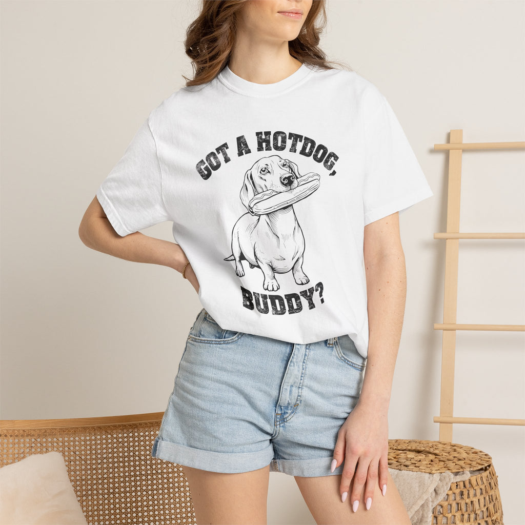 Got A Hotdog Buddy - Doxie League Tee