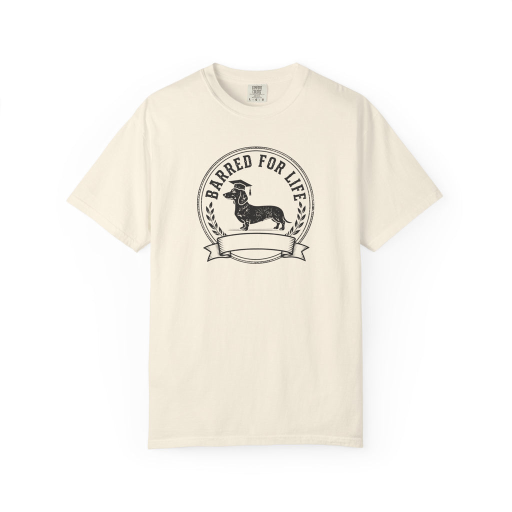 Barred For Life Dachshund Shirt — The Legal Series