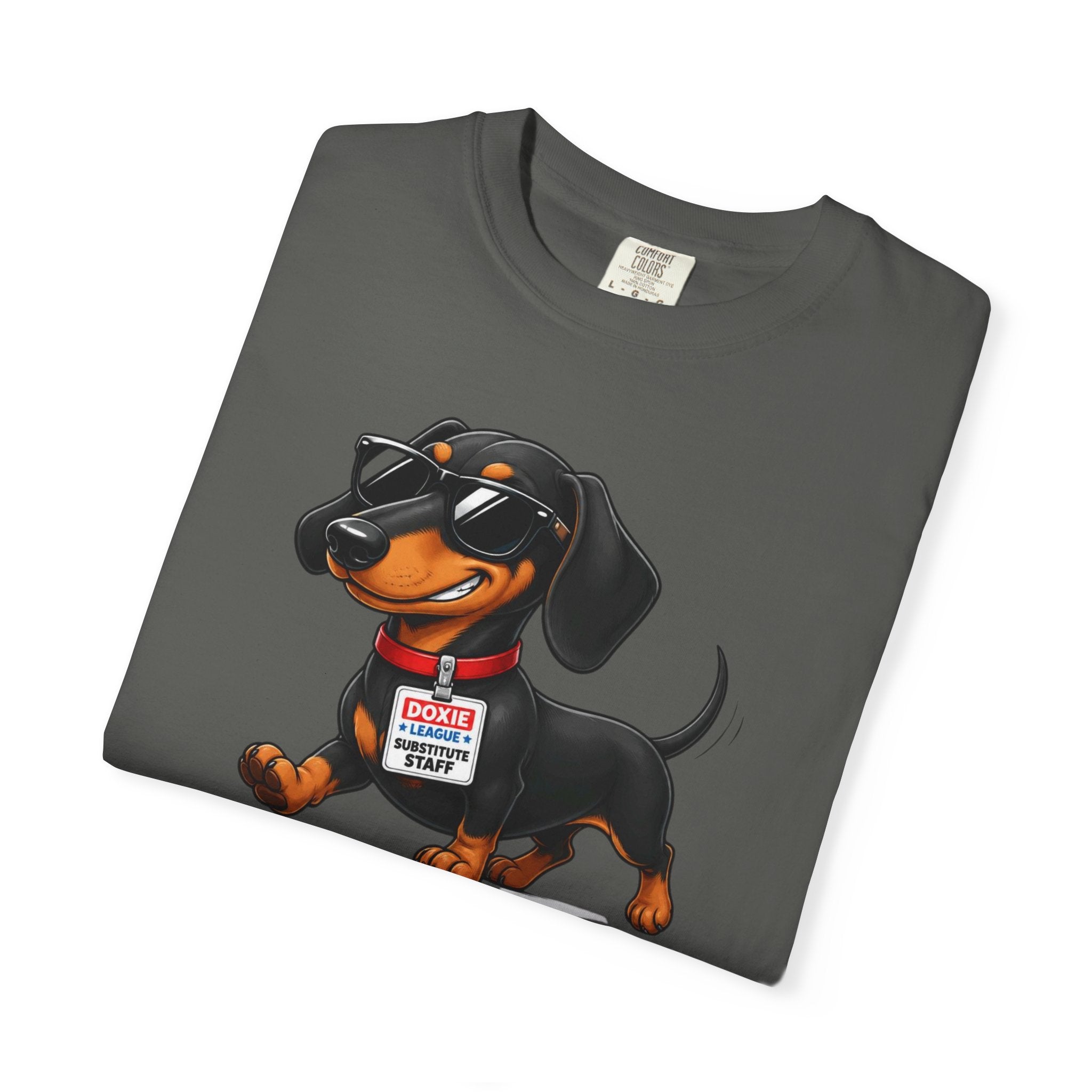 Sub Teacher Energy Dachshund Shirt — The Educational Series