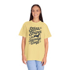 Stars Stripes & Sausages - Doxie League Tee