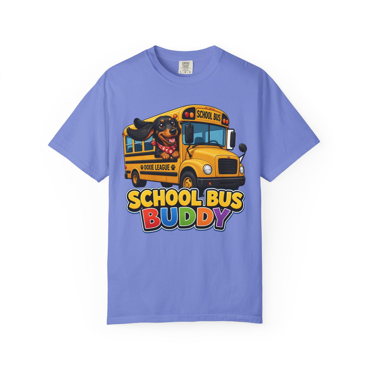 School Bus Buddy Dachshund Shirt — The Educational Series