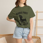 Barks First - Doxie League Tee
