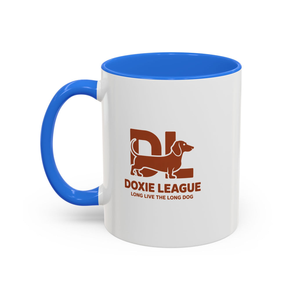 Doxie League Logo Mug — Dachshund Coffee Mug | Long Live The Long Dog