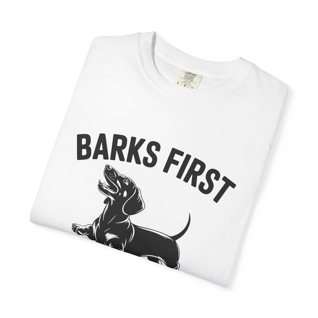 Barks First - Doxie League Tee