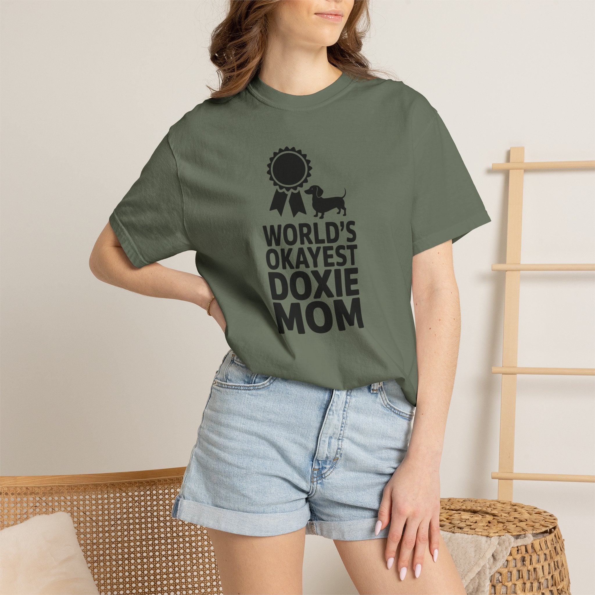World's Okayest - Doxie League Tee