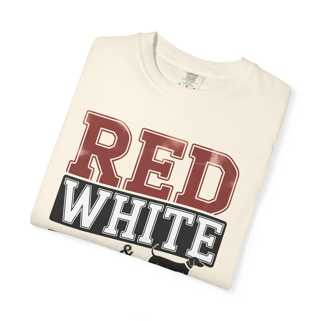 Red White & Doxie - Doxie League Tee