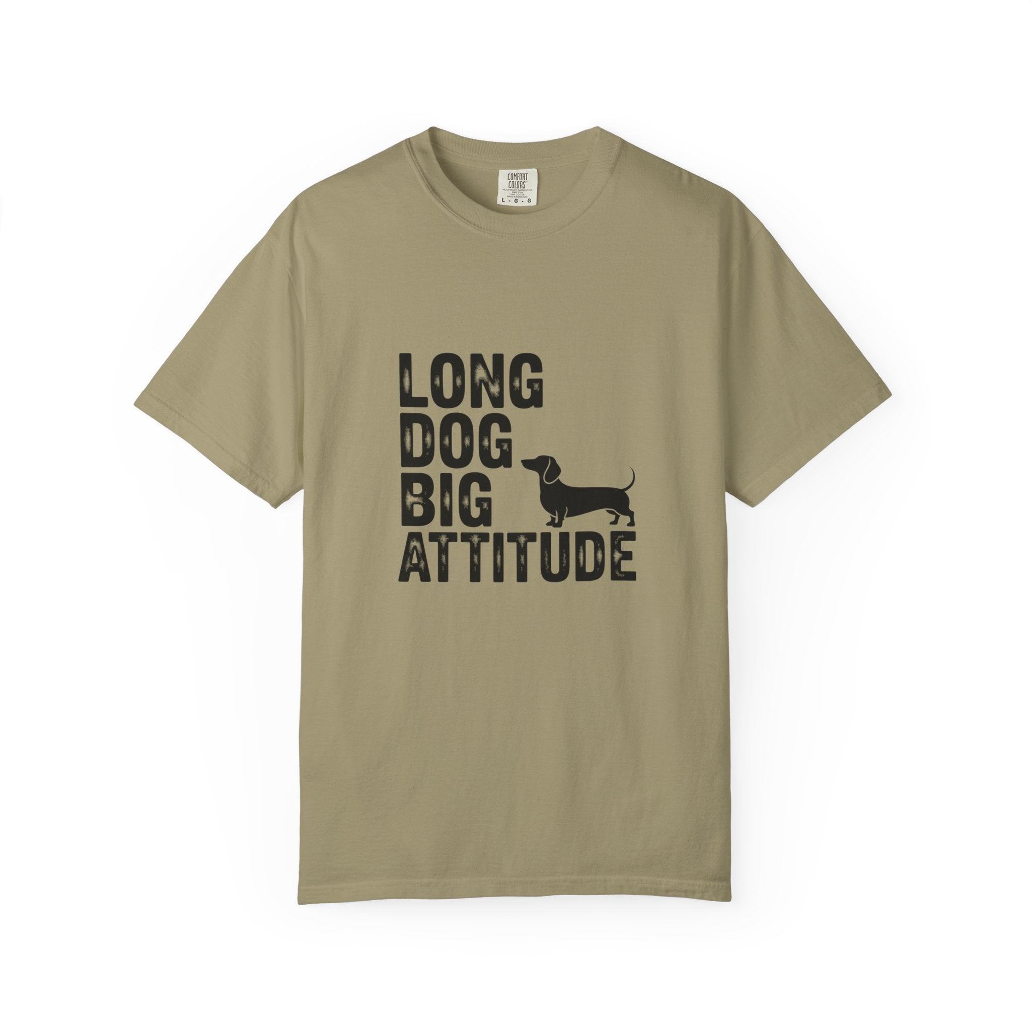 Long Dog Big Attitude - Doxie League Tee