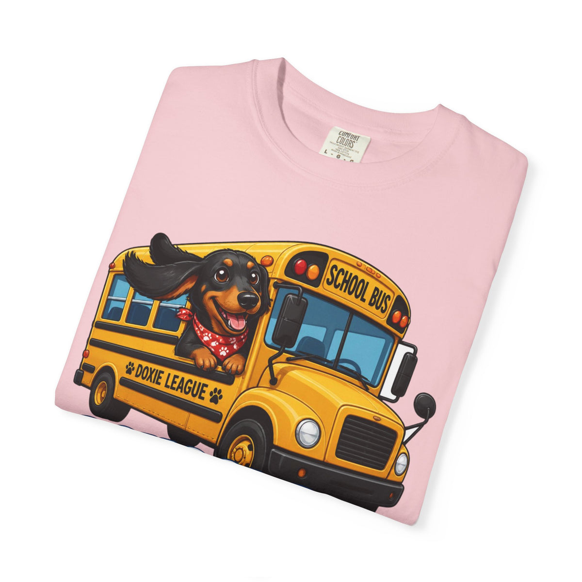 School Bus Buddy Dachshund Shirt — The Educational Series