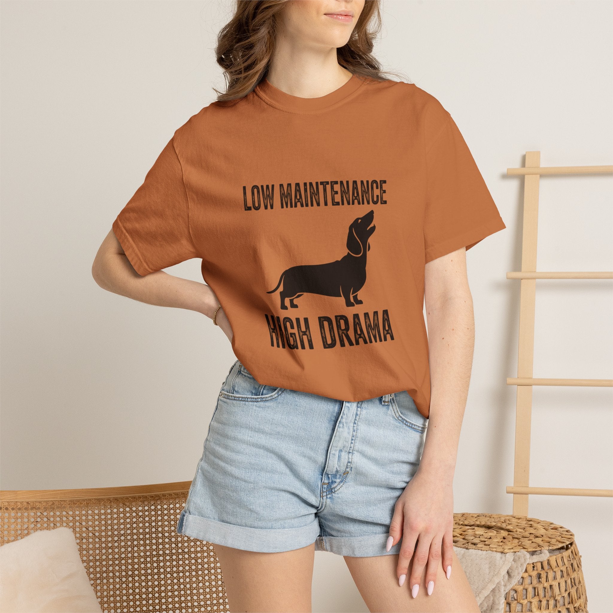 Low Maintenance - Doxie League Tee