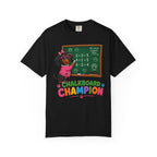 Chalkboard Champion Dachshund Shirt — The Educational Series